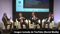 Empresarios españoles discuten posibilidad de inversión en América Latina en la Casa de América de Madrid, España