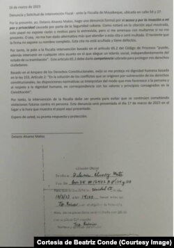 Denuncia interpuesta por madre de preso político del 11J contra carceleros que golpearon a su hijo en prisión