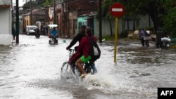 Severas inundaciones en el centro y oriente de Cuba 