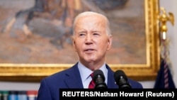 "El disenso es esencial para la democracia pero el disenso nunca debe llevar al desorden", dijo Biden / Foto: Nathan Howard (Reuters)