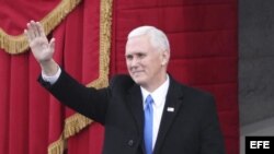 El presidente electo Mike Pence.