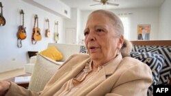 Martha Beatriz Roque, de 78 años, fue la única mujer encarcelada en el Grupo de los 75 de la Primavera Negra de Cuba. (Foto: AFP)