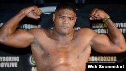 El boxeador cubano Luis Ortiz.