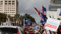 Luis Zúñiga describió de histórico y triunfal la caravana en Miami este 10 de octubre