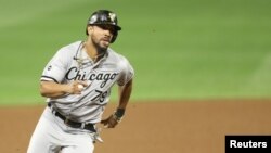 José "Pito" Abreu, estrella cubano de las Ligas Mayores. (Charles LeClaire-USA TODAY Sports via Reuters).