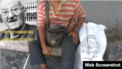 El proyecto humanitario de ayuda a necesitados. (Foto de una captura de pantalla del Youtube de Yoel Bravo)