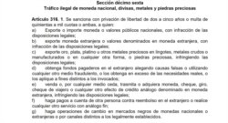 Anteproyecto del Código Penal cubano.