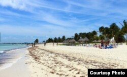 Vista de la playa en el hotel Gran Club Santa Lucía de Camagúey (tripadvisor)