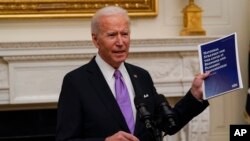 El presidente Joe Biden, el 21 de enero de 2021. (AP Photo/Alex Brandon).