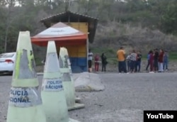 Paso fronterizo de Agua Caliente entre Honduras y Guatemala, paso regular de los cubanos que buscasn llegar a EE.UU.