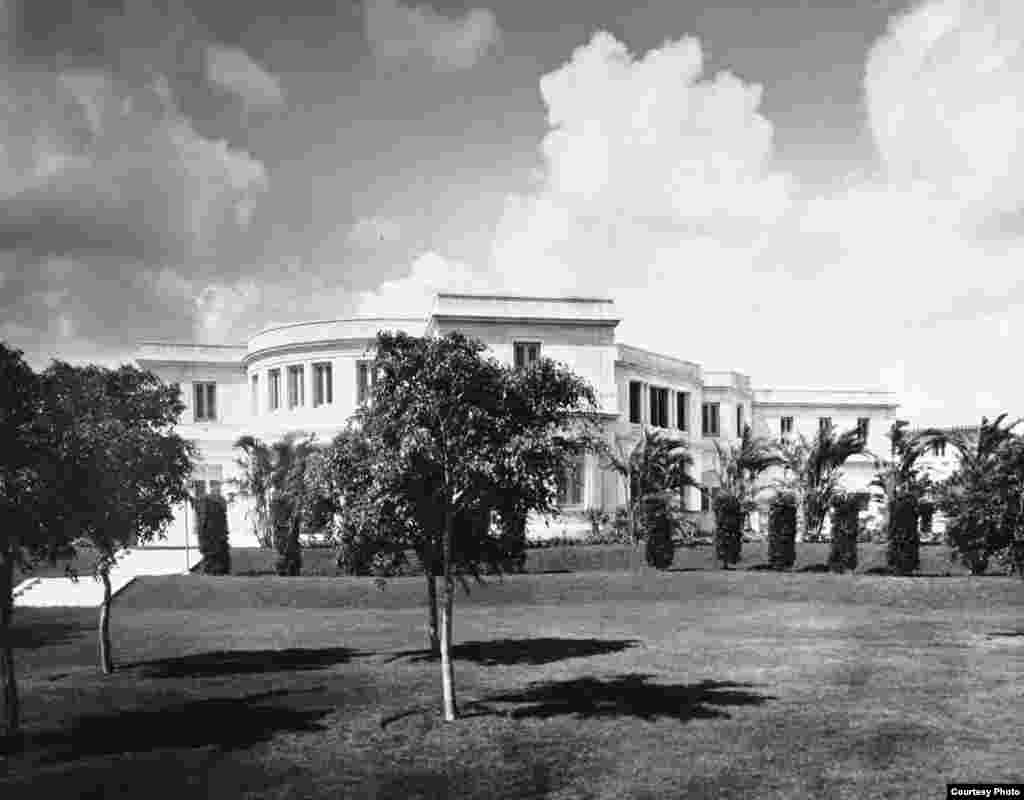 Residencia del embajador de EEUU en La Habana, en Cubanacán.