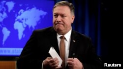 El secretario de Estado Mike Pompeo. 