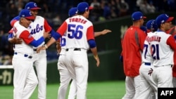 Equipo nacional de béisbol de Cuba. (Archivo)