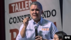  Iván Duque en la ciudad de Nueva York esta semana.