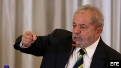 El expresidente brasileño Luiz Inácio Lula da Silva.