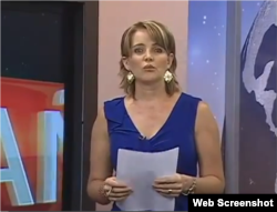 La periodista ecuatoriana Janet Hinostroza.