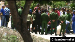 Reporta Cuba. Arrestos en Santa Clara. Archivo.