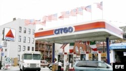 Una estación de servicio Citgo en Brooklyn, estado de Nueva York. 