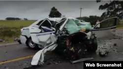 Tres cubanos muertos y uno herido en accidente de tráfico en Brasil