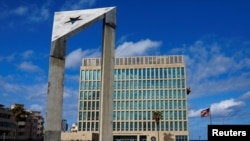 La Embajada de EEUU en La Habana, este 1 de marzo. (REUTERS/Amanda Perobelli)