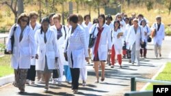 Médicos cubanos en Brasil. Foto Archivo