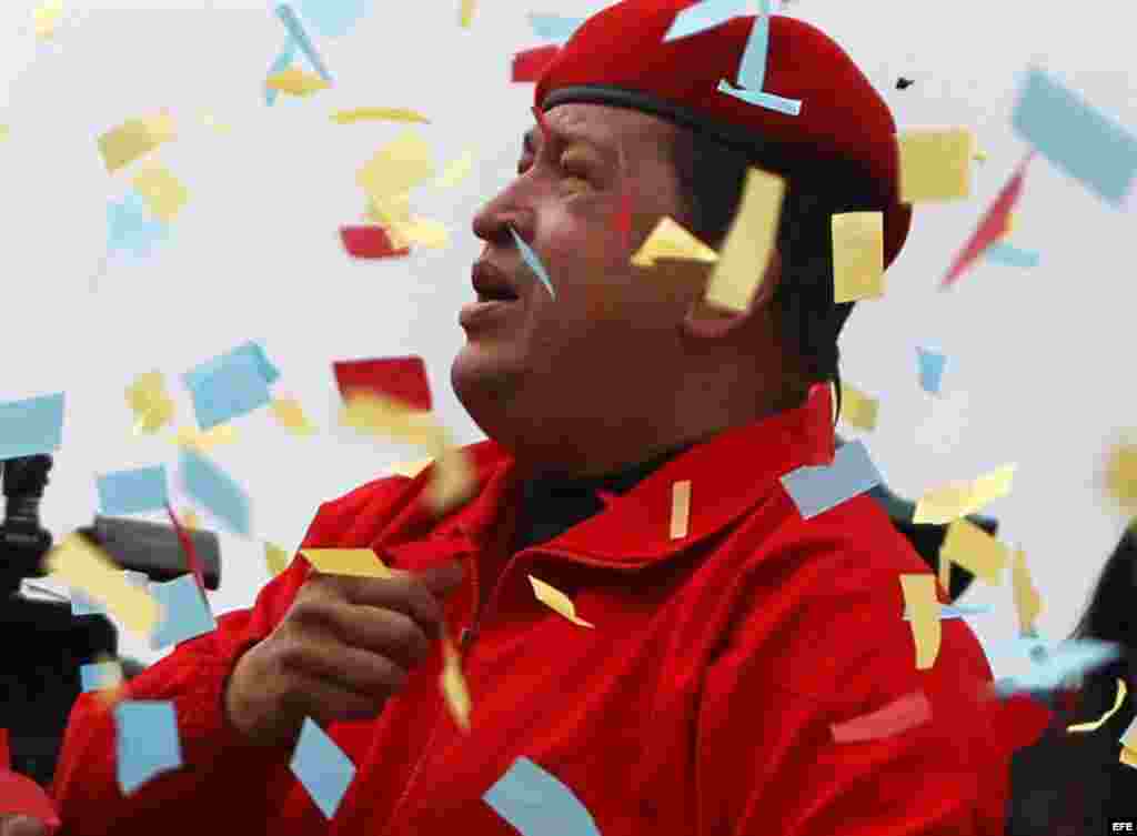 Chavez en campaña