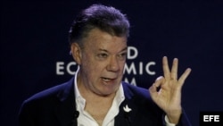 El presidente de Colombia, Juan Manuel Santos. EFE