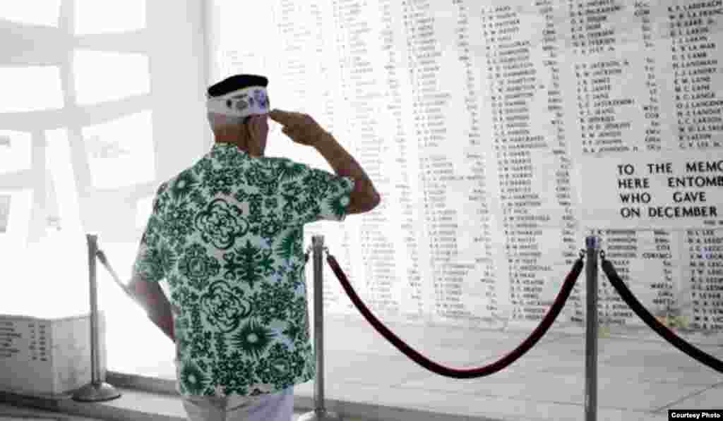 Homenaje a los caídos en el Día de Recordación (Memorial Day).