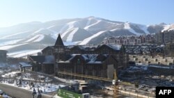 Fulong Ski Resort en Zhangjiakou. AFP/ Greg Baker.