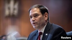 Foto Archivo. El senador cubanoamericano Marco Rubio. (Anna Rose Layden/Pool via REUTERS/File Photo).